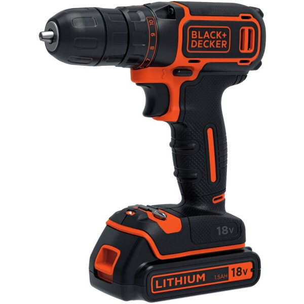 

Шуруповерт аккум. BLACK+DECKER BDCDC18KB