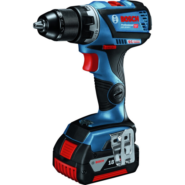 

Дрель-шуруповерт Bosch GSR 18V-60 C (06019G1100)