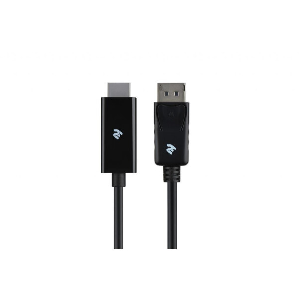 

Кабель мультимедийный DisplayPort to HDMI 1.8m 2E (2E-W1705)