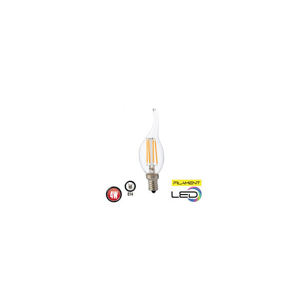 

Лампа филаментная Horoz Electric Horoz 4W C37 E14 2700K Ww Filament Flame-4 Led Lamp (842380677)
