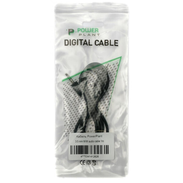 

Кабель мультимедийный Jack 3.5mm male to Jack 3.5mm female 1.0m PowerPlant (KD00AS1264)