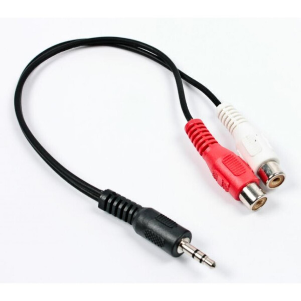 

Кабель мультимедийный Jack 3.5mm папа/2RCA мама Cablexpert (CCA-406)