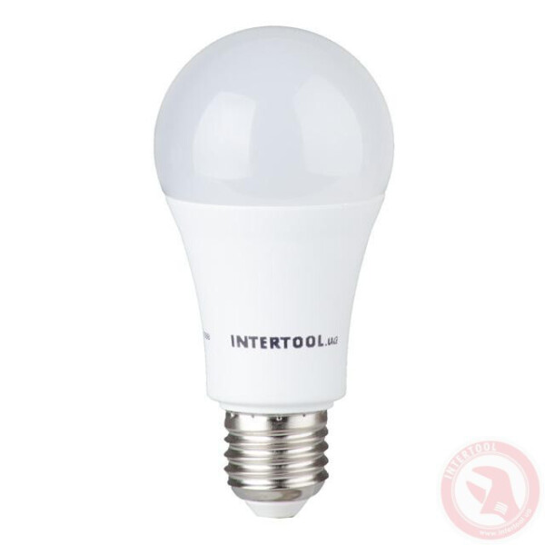 

Лампа светодиодная Intertool A60, E27, 15Вт, 150-300В, 4000K, 30000Ч, Ll-0017 (Ipt-734411915)