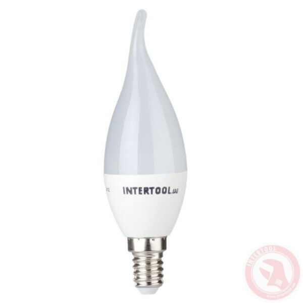 

Лампа светодиодная Intertool C37, E14, 3Вт, 150-300В, 4000K, 30000Ч, (Свеча на Ветру) Ll-0161 (Ipt-734412994)