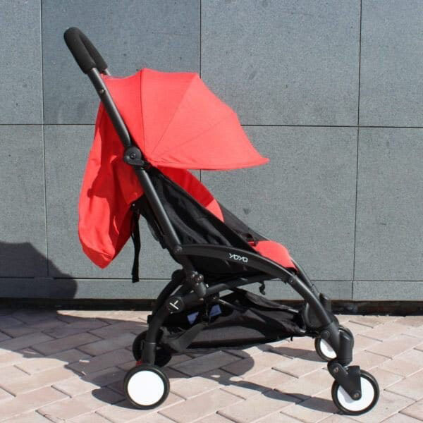 

прогулочная YOYA 175A+ Красный лен черная рама