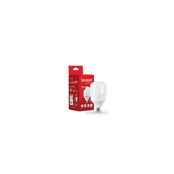 

Лампа светодиодная Vestum T100 30W 6500K 220V E27 (1214394419)