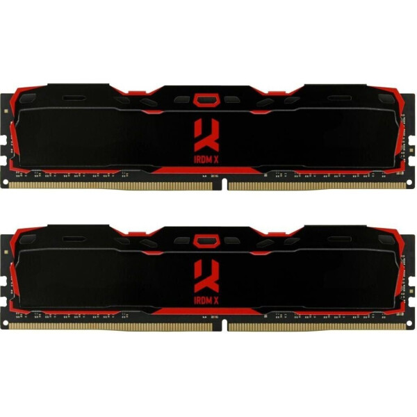 

Оперативная память DDR4 16GB (2x8GB) 2666 MHz IRDM Black GOODRAM (IR-X2666D464L16S/16GDC)