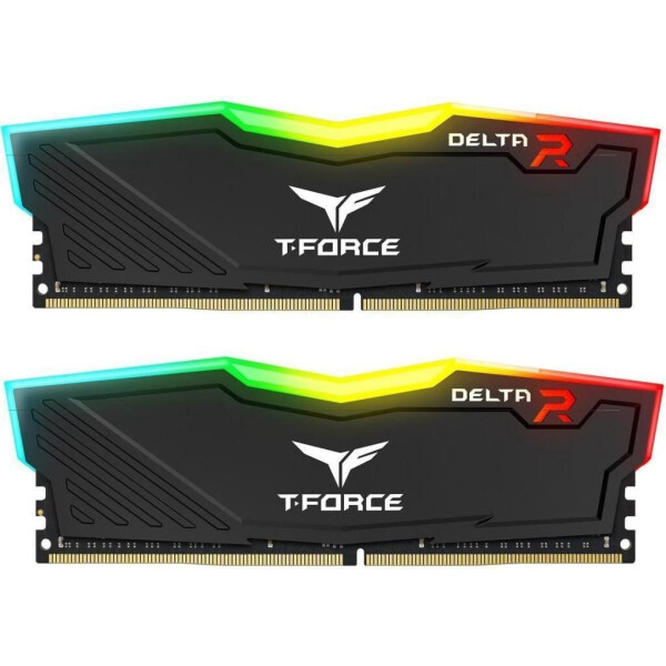 

Оперативная память DDR4 2x8GB/3200 Team T-Force Delta Black RGB (TF3D416G3200HC16CDC01)