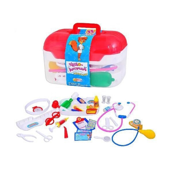 

Игровой набор LimoToy Доктор в чемодане (М 0460)
