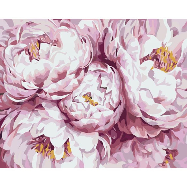 

Набор для творчества Идейка Картина по номерам. Букет "Королевские пионы" KHO3013
