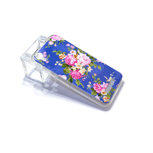 

Чехол для Fly FS454 Nimbus 8 Розы Blue