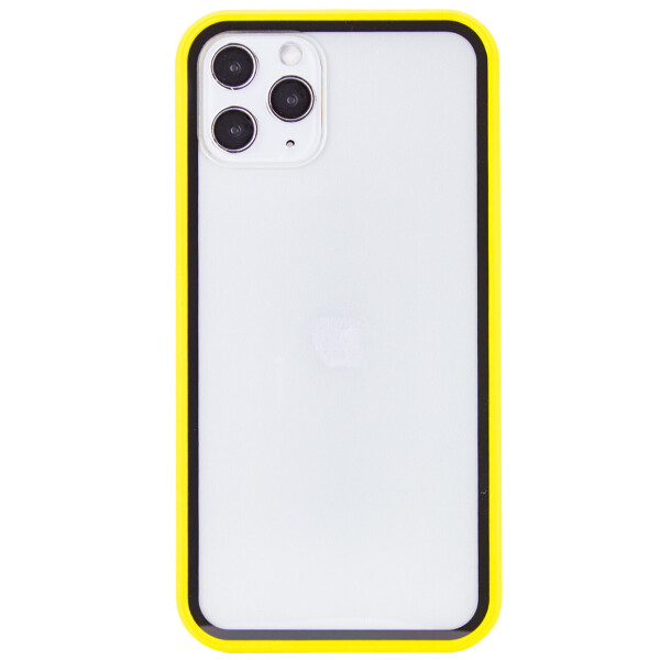 

Прозрачный TPU+PC чехол Epic с цветным бампером для Apple iPhone 11 Pro (5.8")