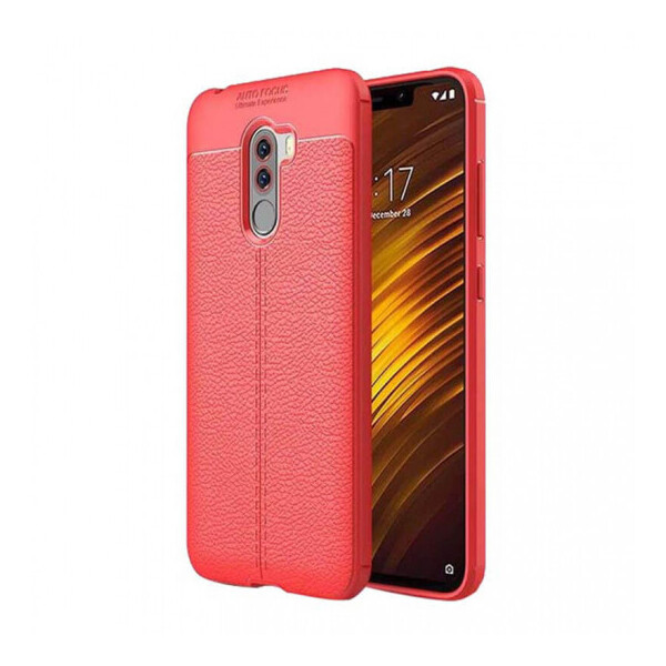 

TPU чехол iPaky Litchi Series для Xiaomi Pocophone F1