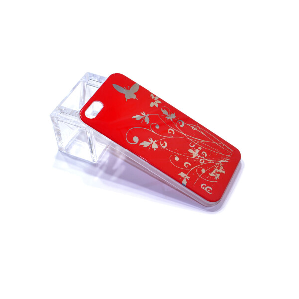 

Чехол для Apple Iphone 5/5S Бабочки Red