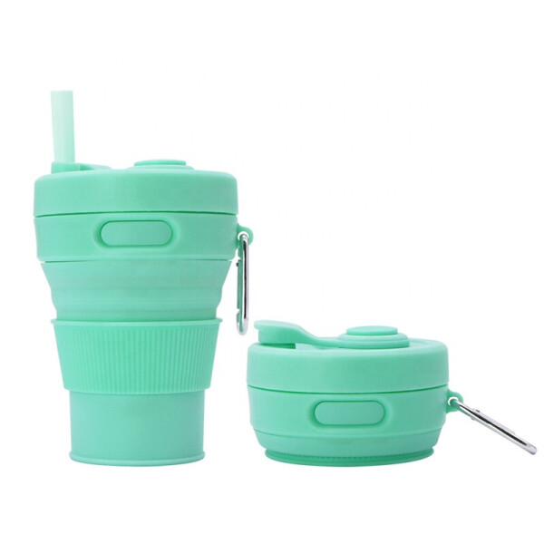 

Чашка силиконовая Eco Cup Transformer с карабином 450 мл