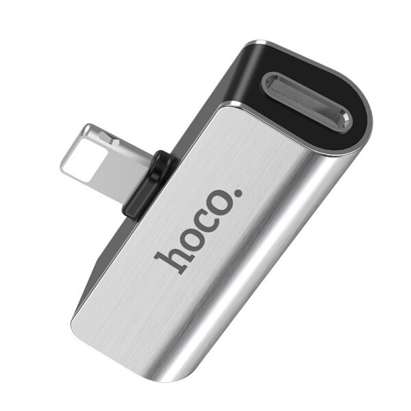 

Переходник Hoco LS25 Lightning to 3,5 AUX