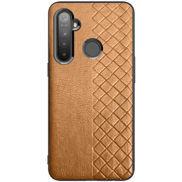 

Кожаная накладка WeaveSide (PU) для Realme 5