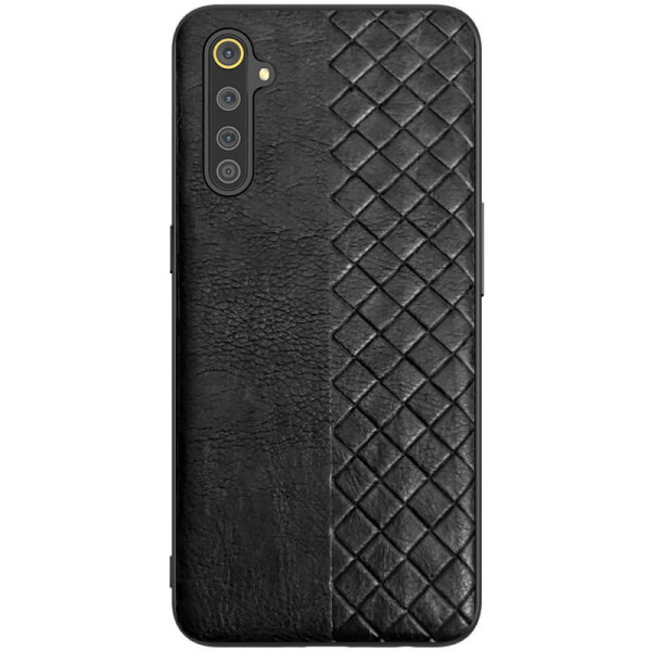 

Кожаная накладка WeaveSide (PU) для Realme 6 Pro