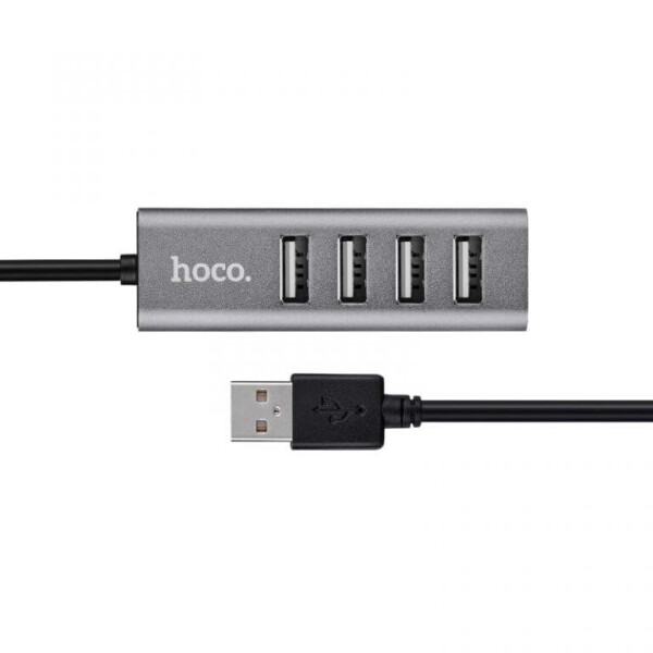 

Переходник HUB Hoco HB1 USB to USB 2.0 (4 port) (1m)