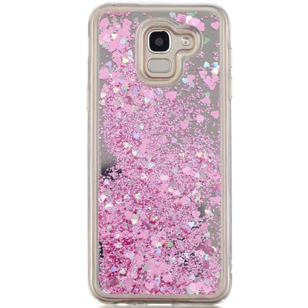 

TPU чехол Liquid hearts для Samsung Galaxy A6 (2018)