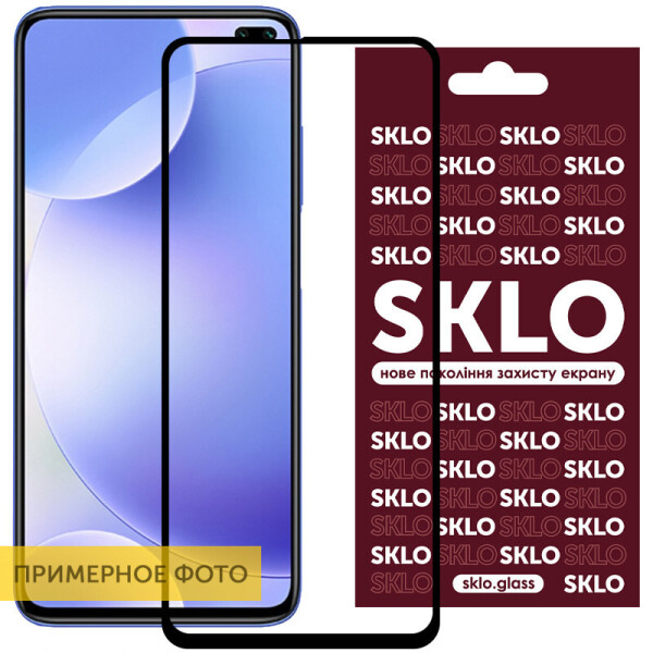 

Защитное стекло SKLO 3D (full glue) для Samsung Galaxy A41