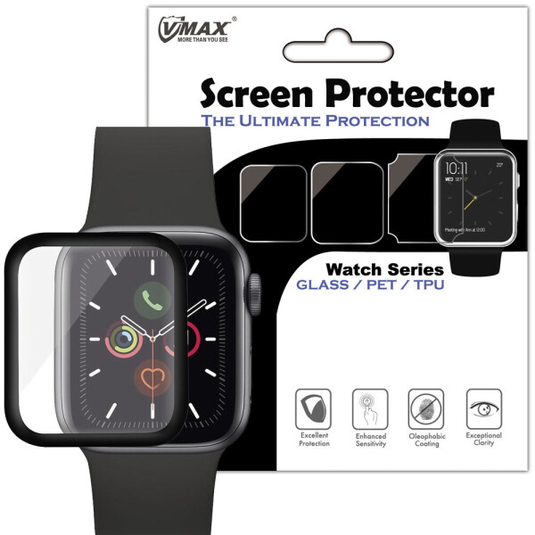 

Полимерная пленка VMAX 3D (full glue) для Apple watch 44mm