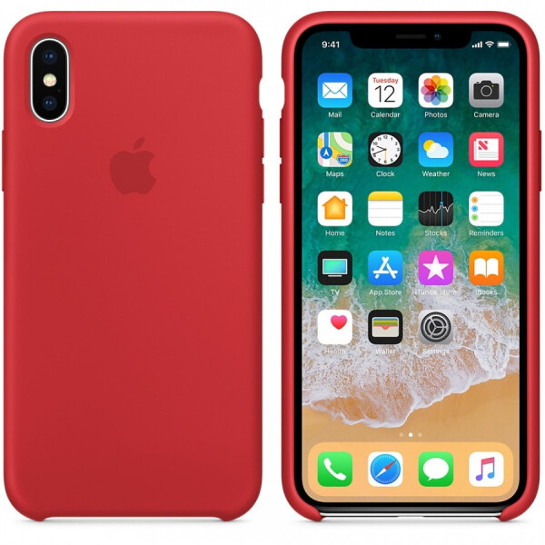 

Чехол Silicone case (AAA) для Apple iPhone X (5.8")