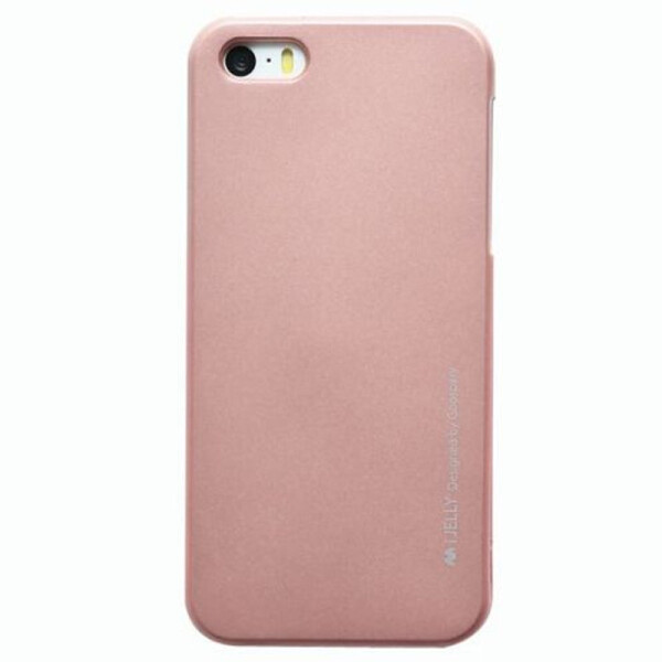 

TPU чехол Mercury iJelly Metal series для Apple iPhone 5/5S/SE