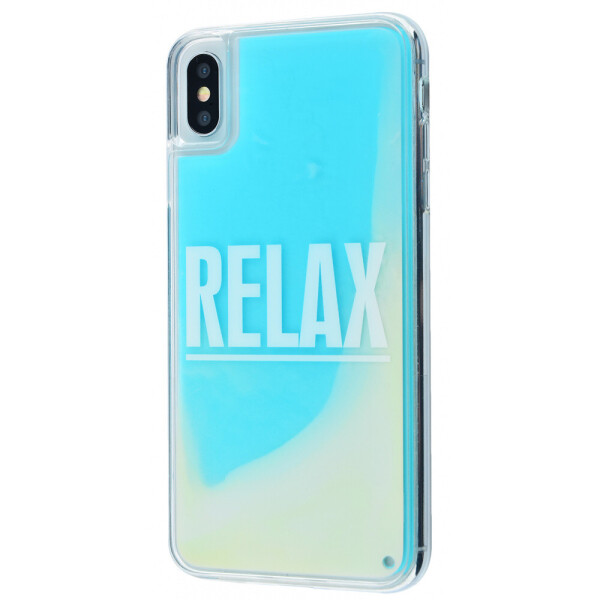 

TPU+PC чехол Lovely Stream Neon sand для Apple iPhone X / XS (5.8")