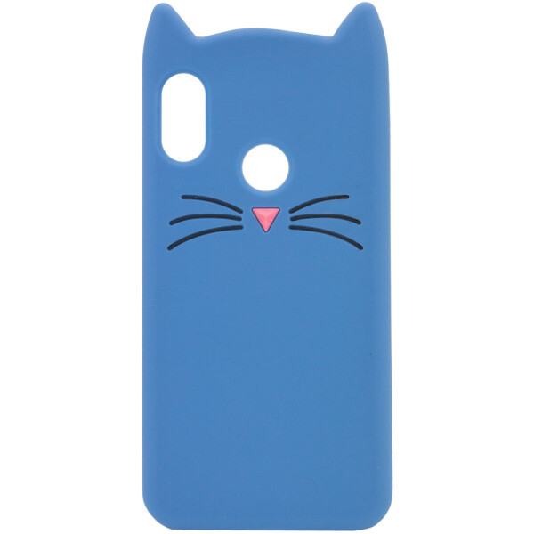 

Силиконовая накладка 3D Cat для Xiaomi Mi A2 Lite / Xiaomi Redmi 6 Pro