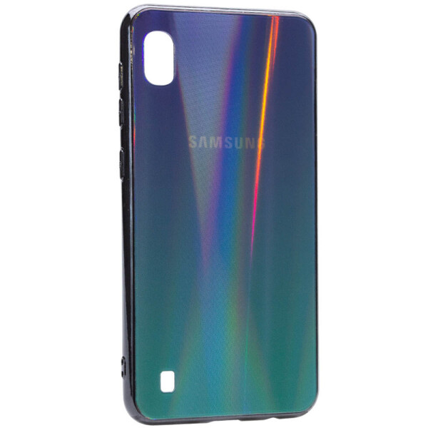

TPU+Glass чехол Gradient Aurora с лого для Samsung Galaxy A10 (A105F)