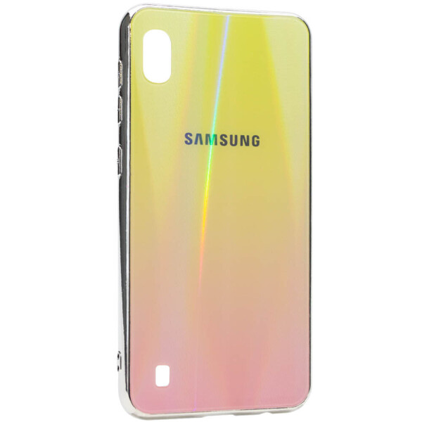 

TPU+Glass чехол Gradient Aurora с лого для Samsung Galaxy A10 (A105F)