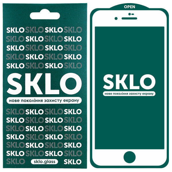

Защитное стекло SKLO 5D (full glue) для Apple iPhone 7 / 8 / SE (2020) (4.7")