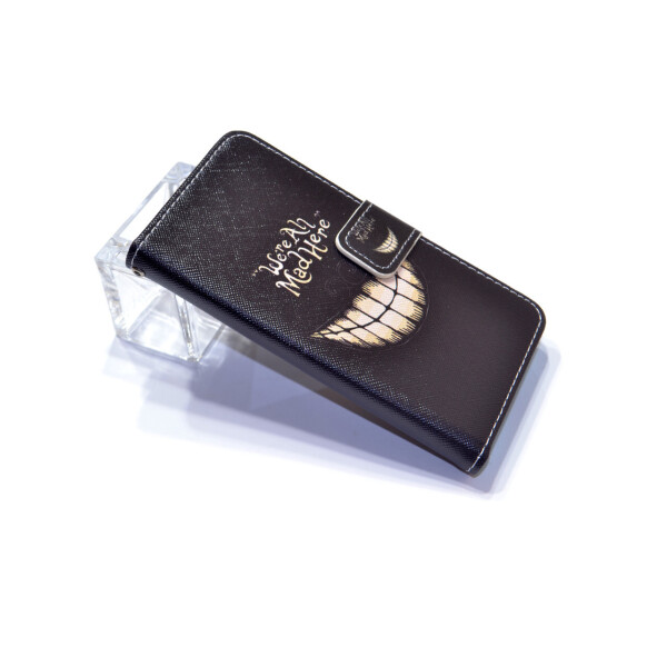 

Чехол-книжка для Samsung Galaxy G355 Core 2 We're all mad here Black