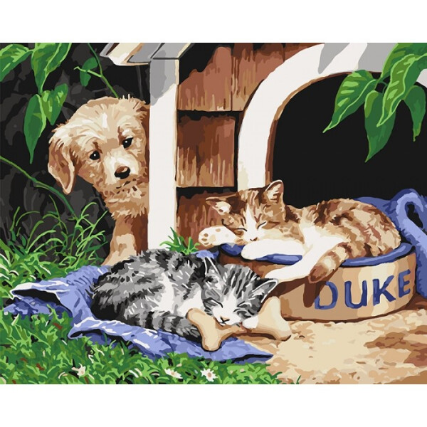 

Набор для творчества Идейка Картина по номерам. "Герцог" KHO4118