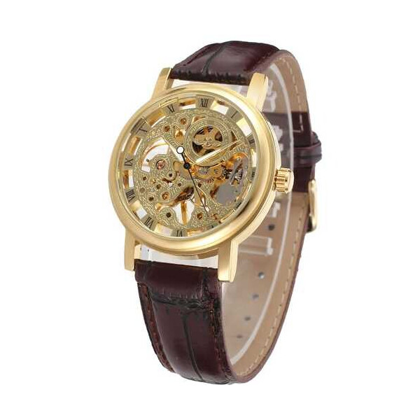 

Часы Winner 8005 Brown-Gold
