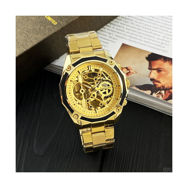 

Часы Forsining 8130 All Gold Automatic