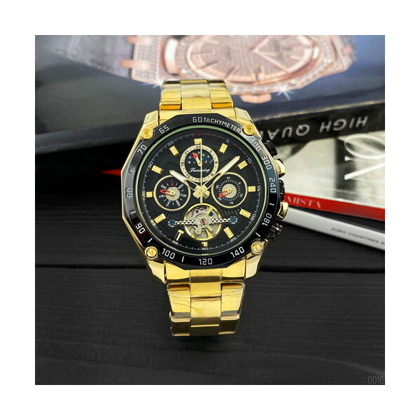 

Часы Forsining 6913 Gold-Black