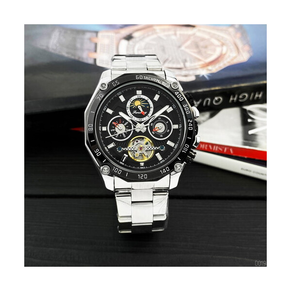 

Часы Forsining 6913 Silver-Black