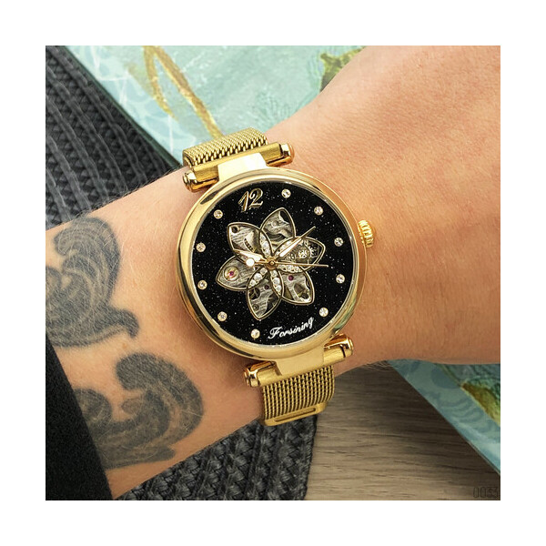 

Часы Forsining 1171 Gold-Black