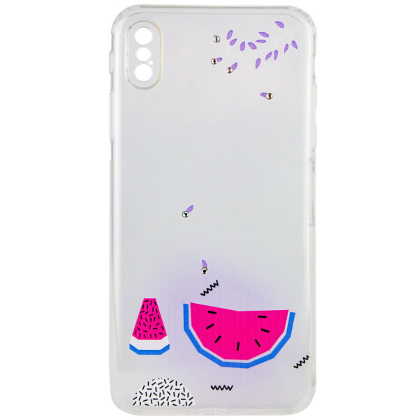 

TPU чехол Luxury Diamond full protective для Apple iPhone X / XS (5.8")