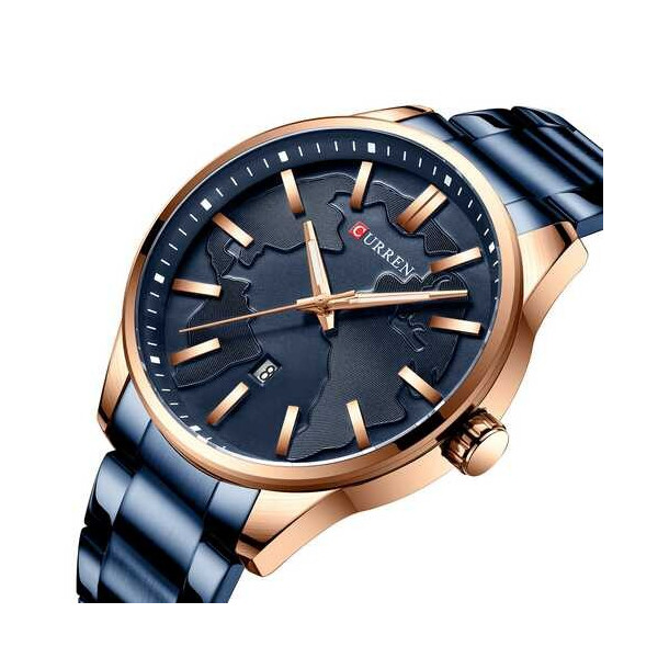 

Часы Curren 8366 Blue-Gold
