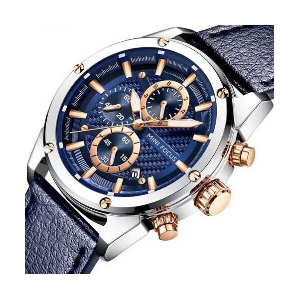 

Часы Mini Focus MF0161G.01 Blue-Silver-Gold