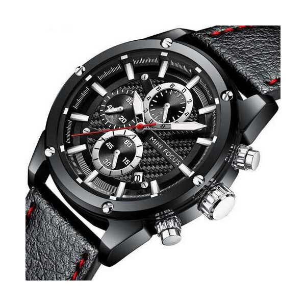 

Часы Mini Focus MF0161G.02 Black-Silver-Red