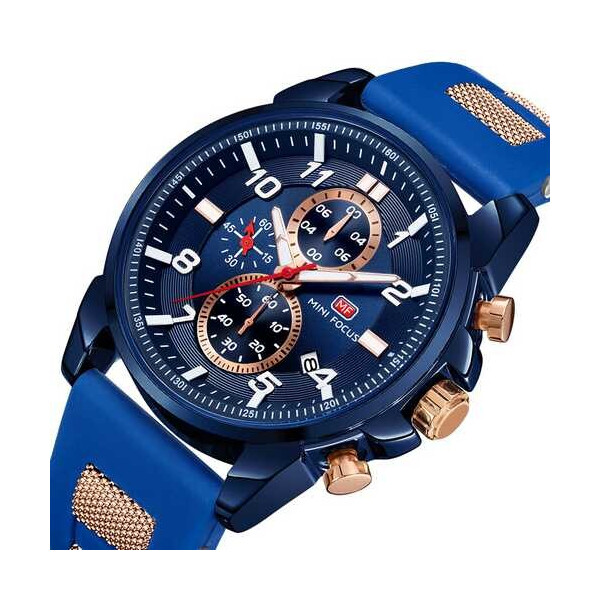 Часы Mini Focus MF0268G.05 Blue-Cuprum