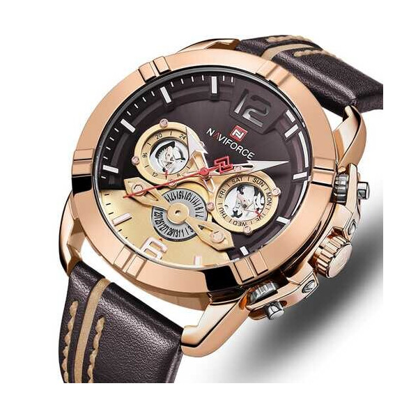 

Часы Naviforce NF9168 Brown-Cuprum