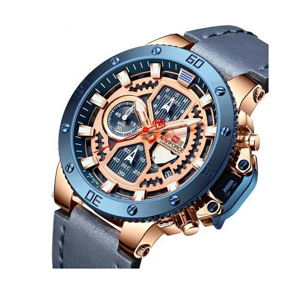 

Часы Naviforce NF9159 Blue-Cuprum