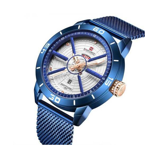 

Часы Naviforce NF9155 Blue-White