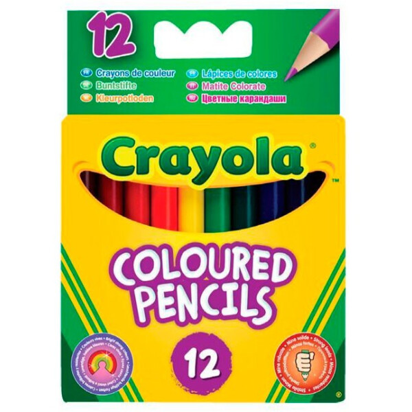 

Цветные карандаши Crayola 12 цветов (4112)