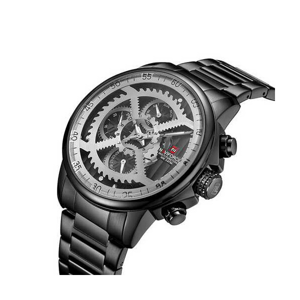 

Часы Naviforce NF9150 Black-Silver